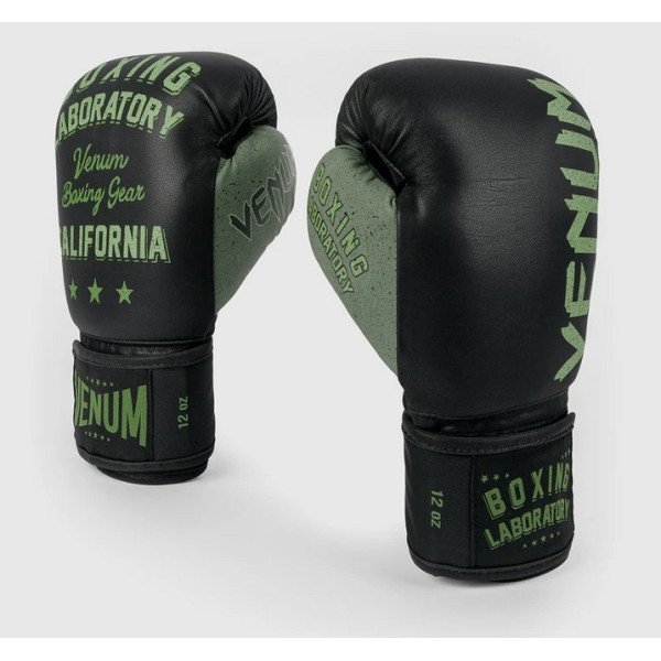 Боксерські рукавиці Venum Boxing Lab - Black Green