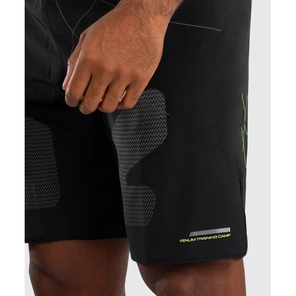 Спортивні шорти Venum Training Camp 4.0 Fight Short - Black/Neon Green