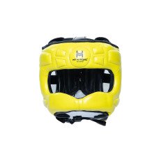 Боксерський шолом Hit N Move Face Saver Headgear Vision Yellow