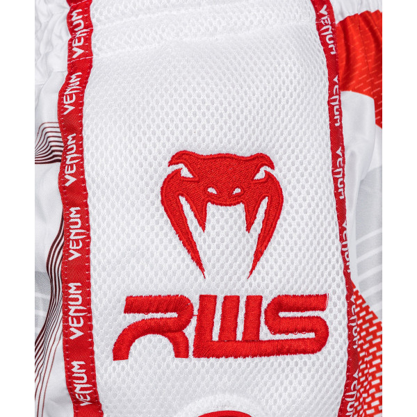 Тайські шорти RWS x Venum Muay Thai Short White