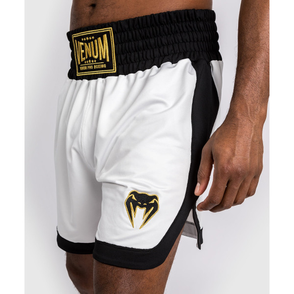 Боксерські шорти Venum Classic Boxing Shorts White Black