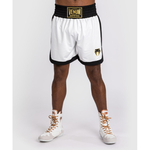 Боксерські шорти Venum Classic Boxing Shorts White Black