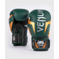 Боксерські рукавички Venum Elite Boxing Gloves - Green Bronze Silver
