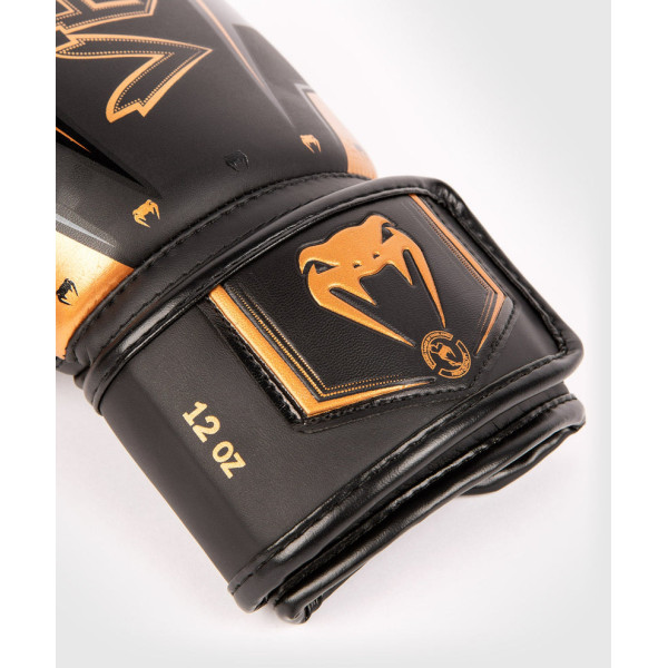 Боксерські рукавиці Venum Elite Evo Boxing Gloves Black Bronze