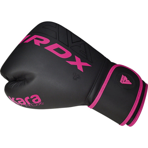 Жіночі боксерські рукавиці RDX F6 Kara Training Gloves Matte Pink