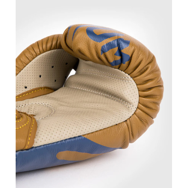 Боксреські рукавиці Venum Reverso Boxing Gloves - Camel / Royal Blue