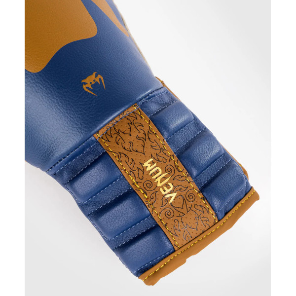 Боксреські рукавиці Venum Reverso Boxing Gloves - Camel / Royal Blue
