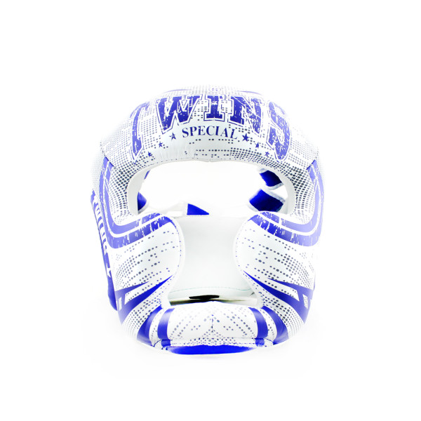 Боксерський шолом Twins Fancy FHGL3-TW5 White-Blue
