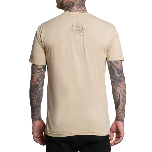 Футболка Affliction Black Night Tee Sand