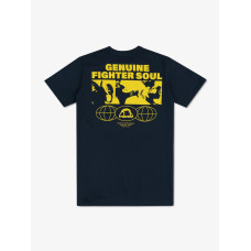 Футболка MANTO t-shirt FIGHTER SOUL navy blue