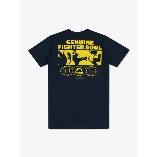 Футболка MANTO t-shirt FIGHTER SOUL navy blue