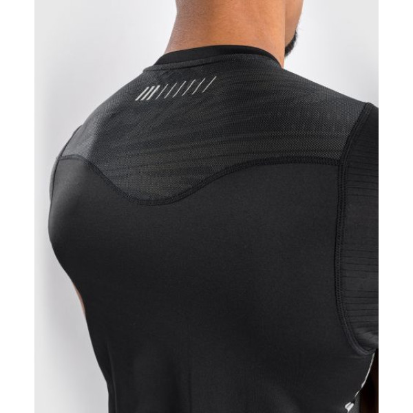 Компресійна футболка Venum Tempest 2.0 Dry tech T-shirt Black Grey