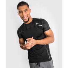 Компресійна футболка Venum Tempest 2.0 Dry tech T-shirt Black Grey