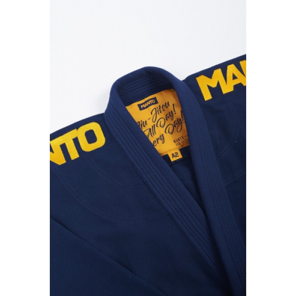 Кімоно MANTO X4 BJJ GI Navy Blue