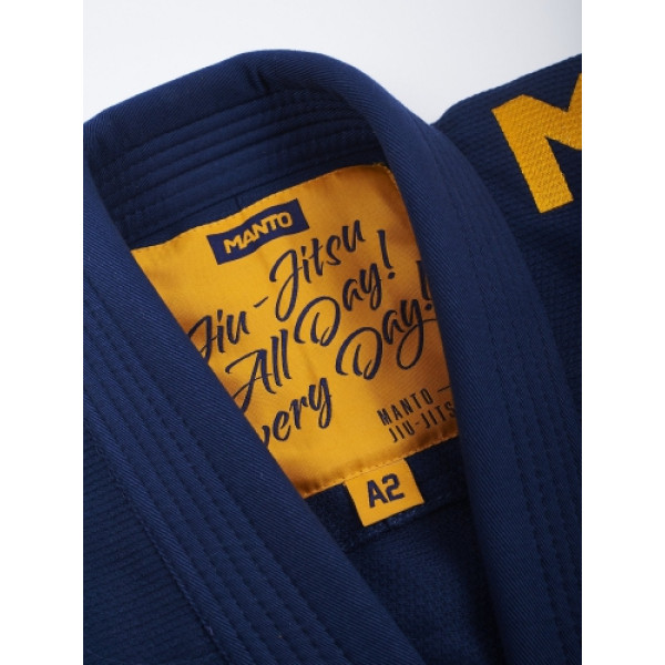 Кімоно MANTO X4 BJJ GI Navy Blue