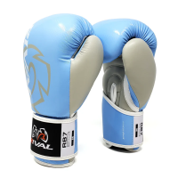 Боксерські рукавиці Rival RB7 Fitness Plus Bag Gloves Baby Blue/Grey