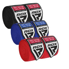 Бинти RDX RB Boxing Hand Wraps Set - Red Blue Black