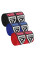 Бинти RDX RB Boxing Hand Wraps Set - Red Blue Black