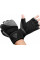Рукавички для спортзалу RDX L4 Open Finger Weightlifting Gym Gloves Grey