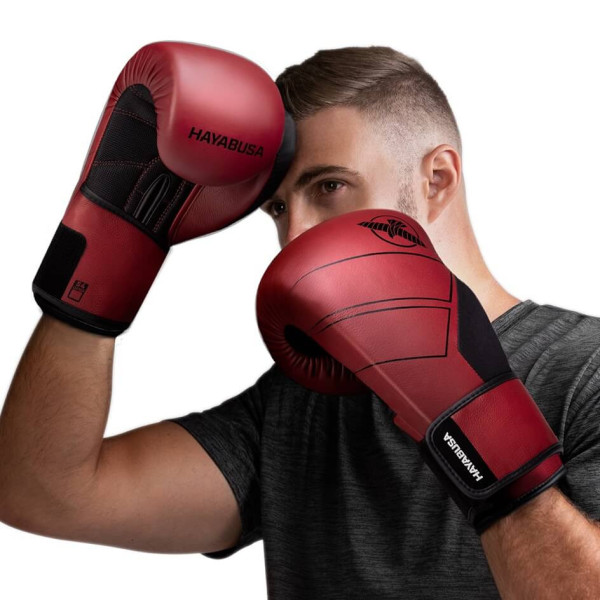 Боксерські рукавиці Hayabusa S4 Leather Boxing Gloves Red
