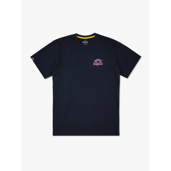 Футболка MANTO t-shirt VERTICAL navy blue