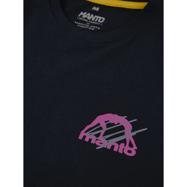 Футболка MANTO t-shirt VERTICAL navy blue