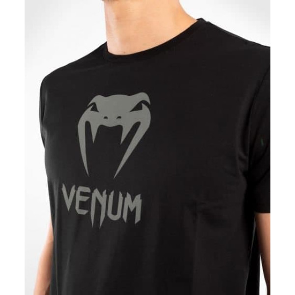 Футболка Venum Classic T-Shirt - Black Dark Grey