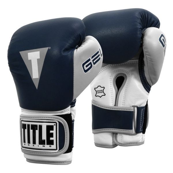 Снарядні рукавиці Title Boxing Gel World V2T Bag Gloves Navy Grey White