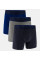Труси чоловічі Under Armour Performance Cotton 6" 3 Pack Midnight Navy Steel Full Heather Castlerock