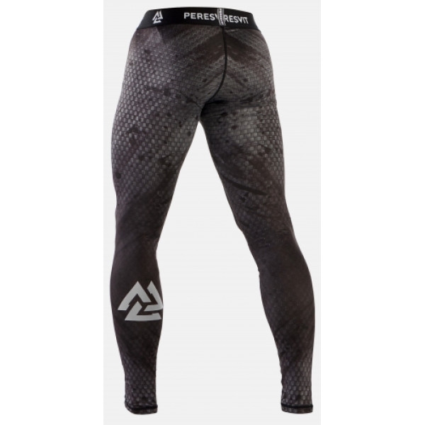 Компресійні штани Peresvit Immortal 2.0 Black Rain MMA Leggings