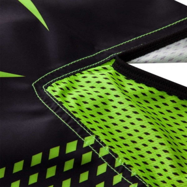 Шорти MMA Venum Hurricane Fight Shorts Black Neo Green