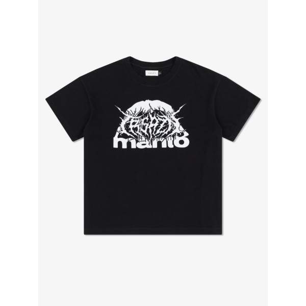Футболка MANTO t-shirt TREASURE ZONE OVERSIZE black