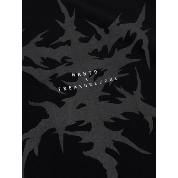 Футболка MANTO t-shirt TREASURE ZONE OVERSIZE black