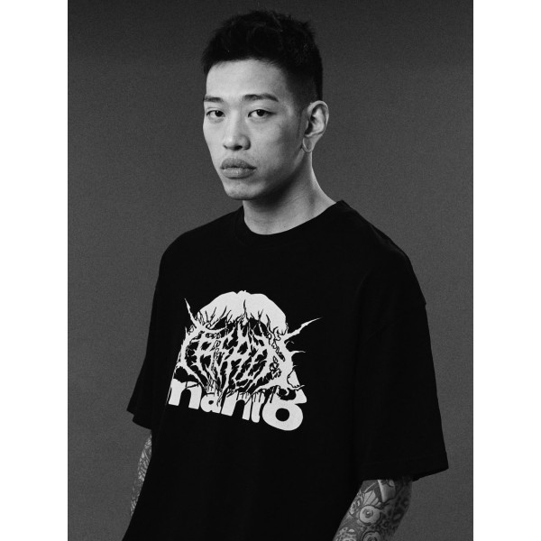 Футболка MANTO t-shirt TREASURE ZONE OVERSIZE black