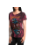 Жіноча футболка Affliction Dottie Rose Scoop Mohogany