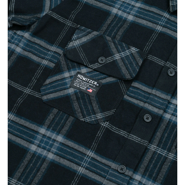 Сорочка Howitzer Armaments Longsleeve Flannel Navy Black