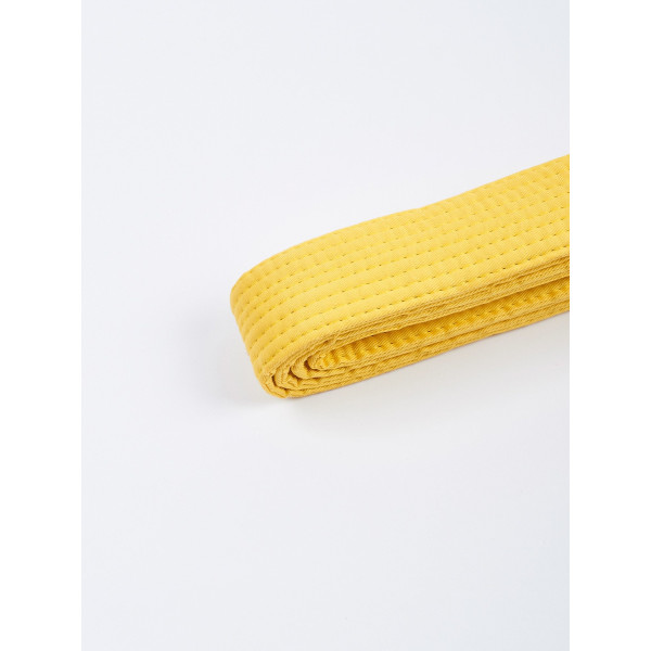 Дитячий пояс для кімоно MANTO Kids Belt BJJ Tag Yellow