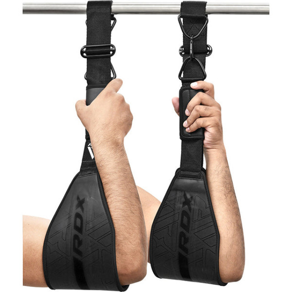 Петлі підвісні RDX F6 Kara Gym Workout Abs Straps Matte Black