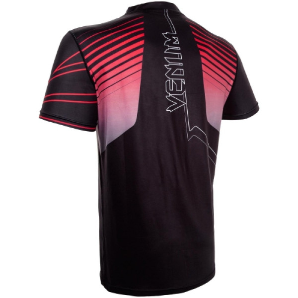 Футболка Venum Sharp 3.0 Dry Tech T-shirt Black Red