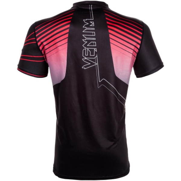 Футболка Venum Sharp 3.0 Dry Tech T-shirt Black Red