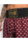 Боксерські шорти Venum Monogram Boxing Short Black Burgundy