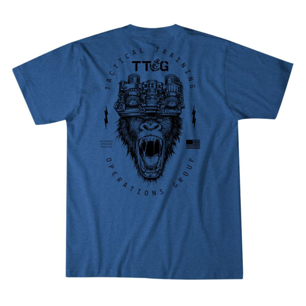Футболка Howitzer TTOG Scream Shortsleeve Tee Electric Blue Heather
