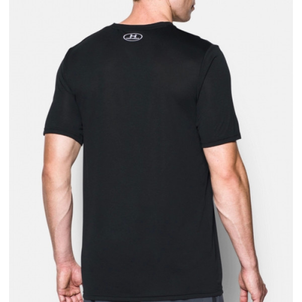 Футболка Under Armour Run Overlap T-Shirt Black