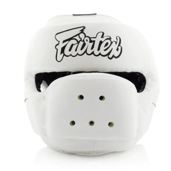 Шолом Fairtex HG14 Full Face Protector Headguard White