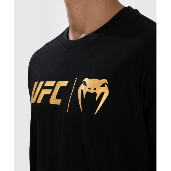 Футболка UFC Venum Classic T-Shirt Black Gold