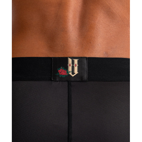Легінси чоловічі Venum Santa Muerte 5.0 Men’s Spats Deep Black Gold