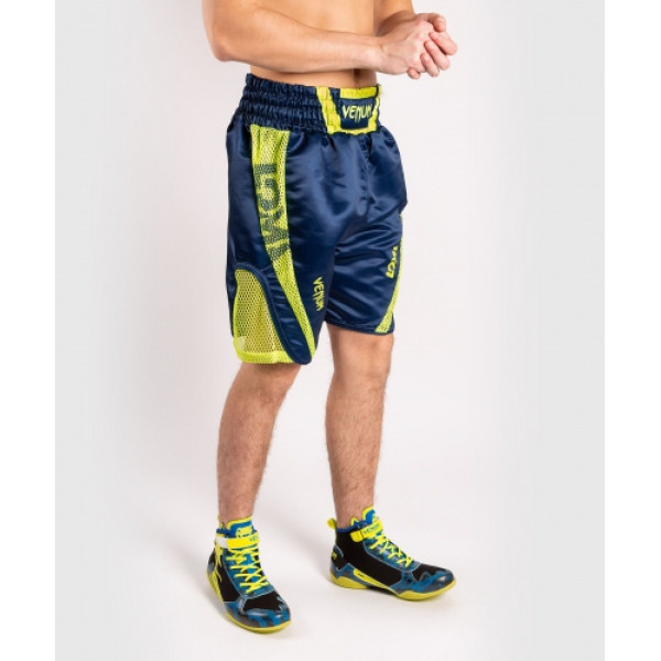 Шорти для боксу Venum Origins Boxing Short Loma Edition Blue Yellow