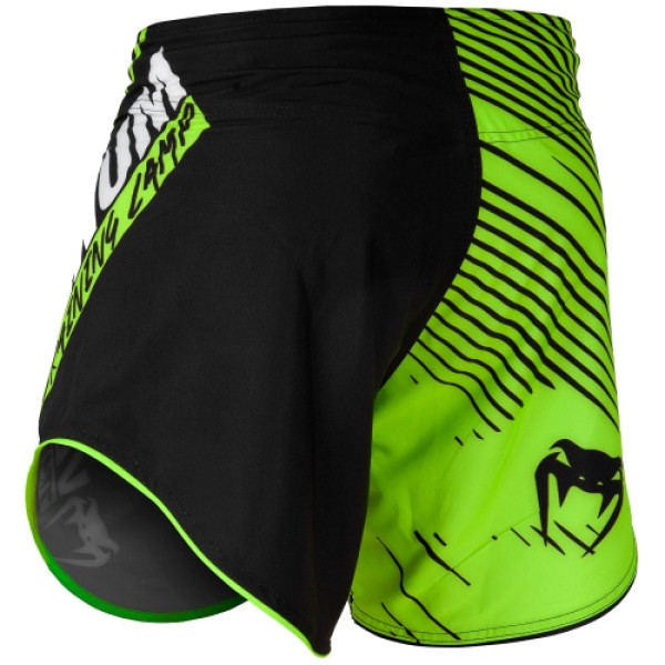 Шорти для MMA Venum Training Camp Fightshorts Black Neo Yellow