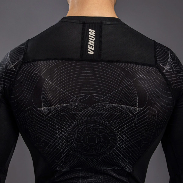 Рашгард Venum G-Fit Air Men's Long Sleeve Rashguard Deep Black Desert Sand