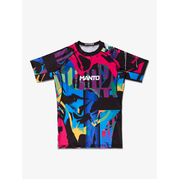 Рашгард MANTO Rashguard Shortsleeve Rave